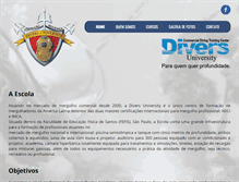 Tablet Screenshot of diversuniversity.com.br